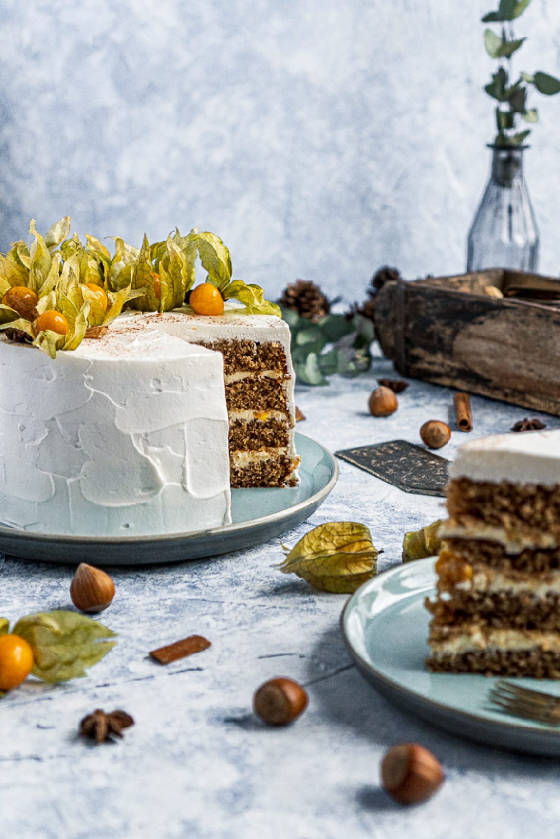 Zauber des Orients - Chai-Torte mit Physalis - mitliebezurtorte