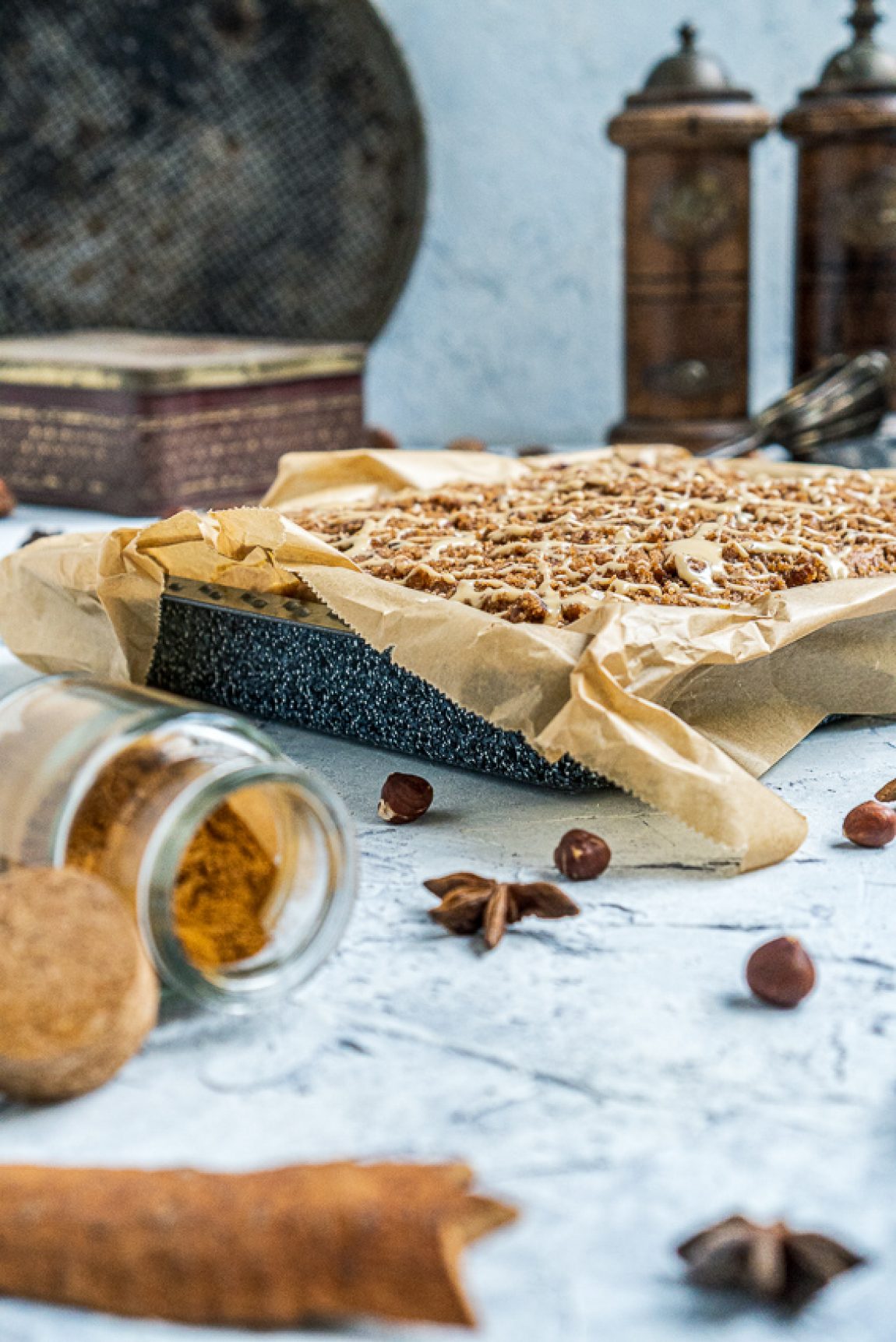 So Schmeckt Der Herbst Pumpkin Spice Kuchen Mit Zimtstreuseln Mitliebezurtorte